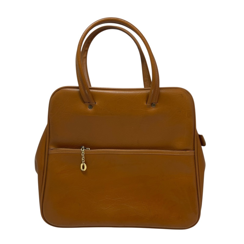 Vintage St. Michael Retro 60s Handbag Purse Mid Century Modern Vinyl 69/7048